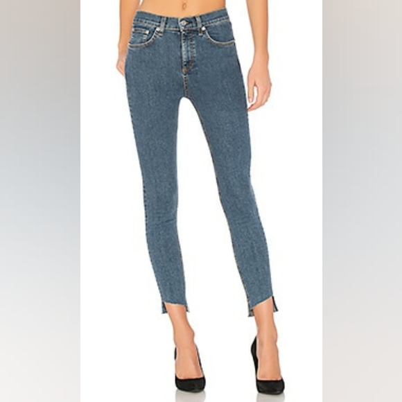 COPY - Rag & Bone Ankle Skinny in Clean Commodore - Picture 1 of 7